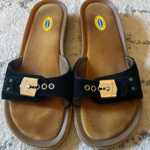 Original Dr. Scholl’s Heaven Suede Slides